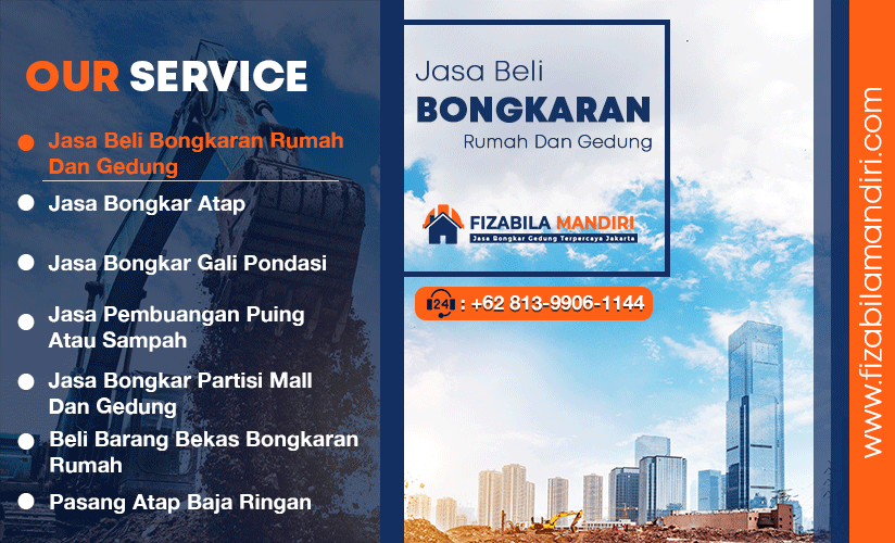 bongkar gedung jakarta