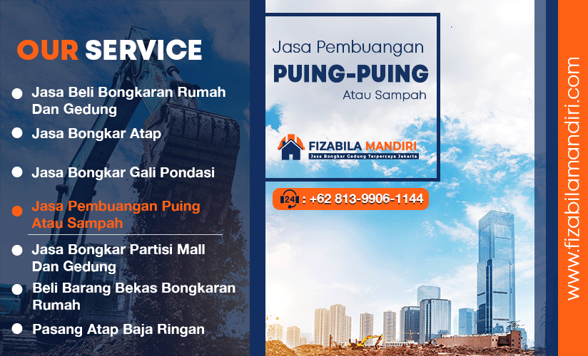 jasa bongkar partisi jakarta
